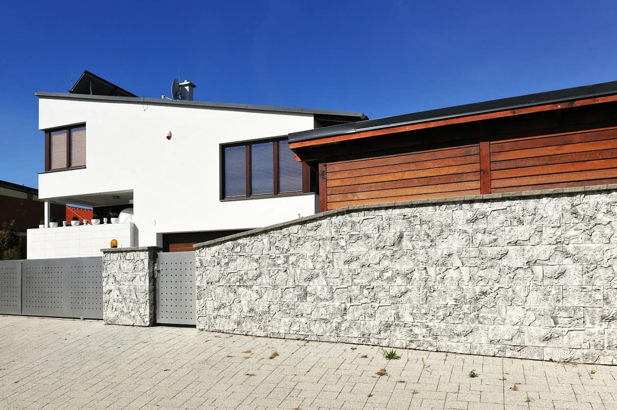 Stone Travertine weathered