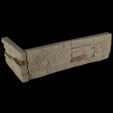 Stone brown - Edge piece