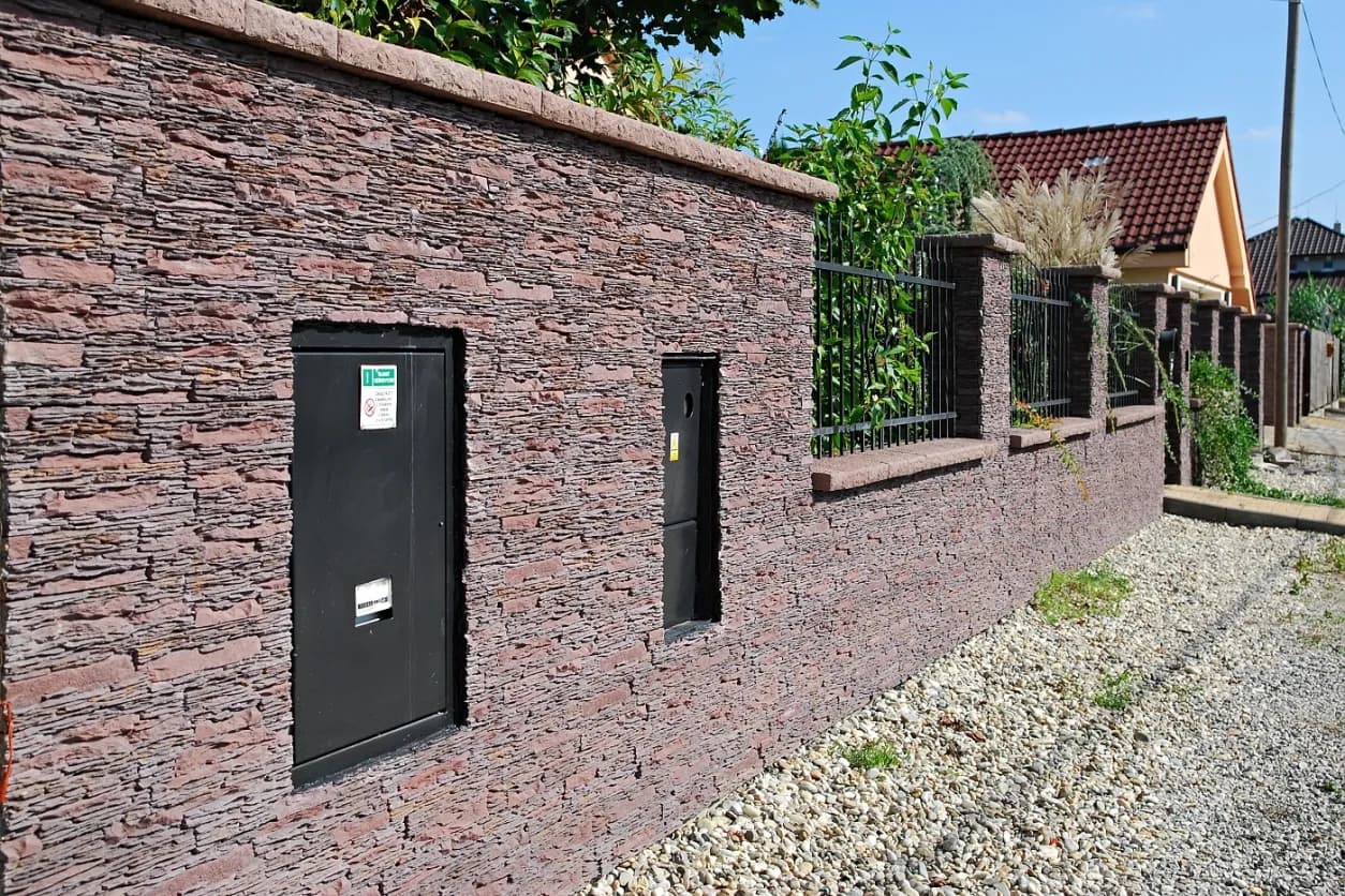 Slate Fatima purple - Edge piece