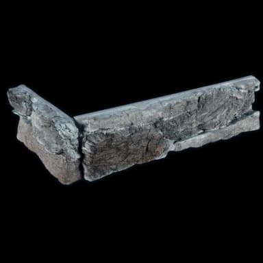 Falburkolat Rock antracit - Edge piece