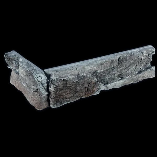 Falburkolat Rock antracit - Edge piece